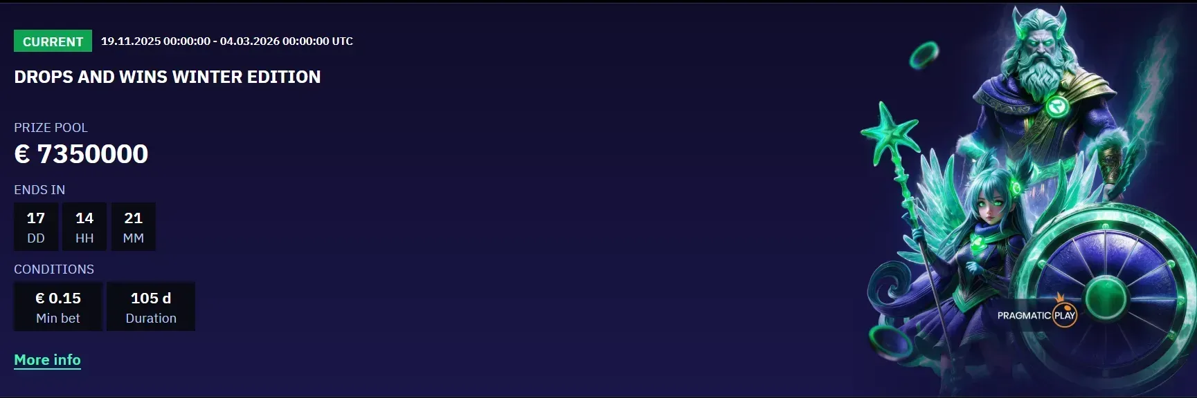 Spintado Casino Drops and Wins