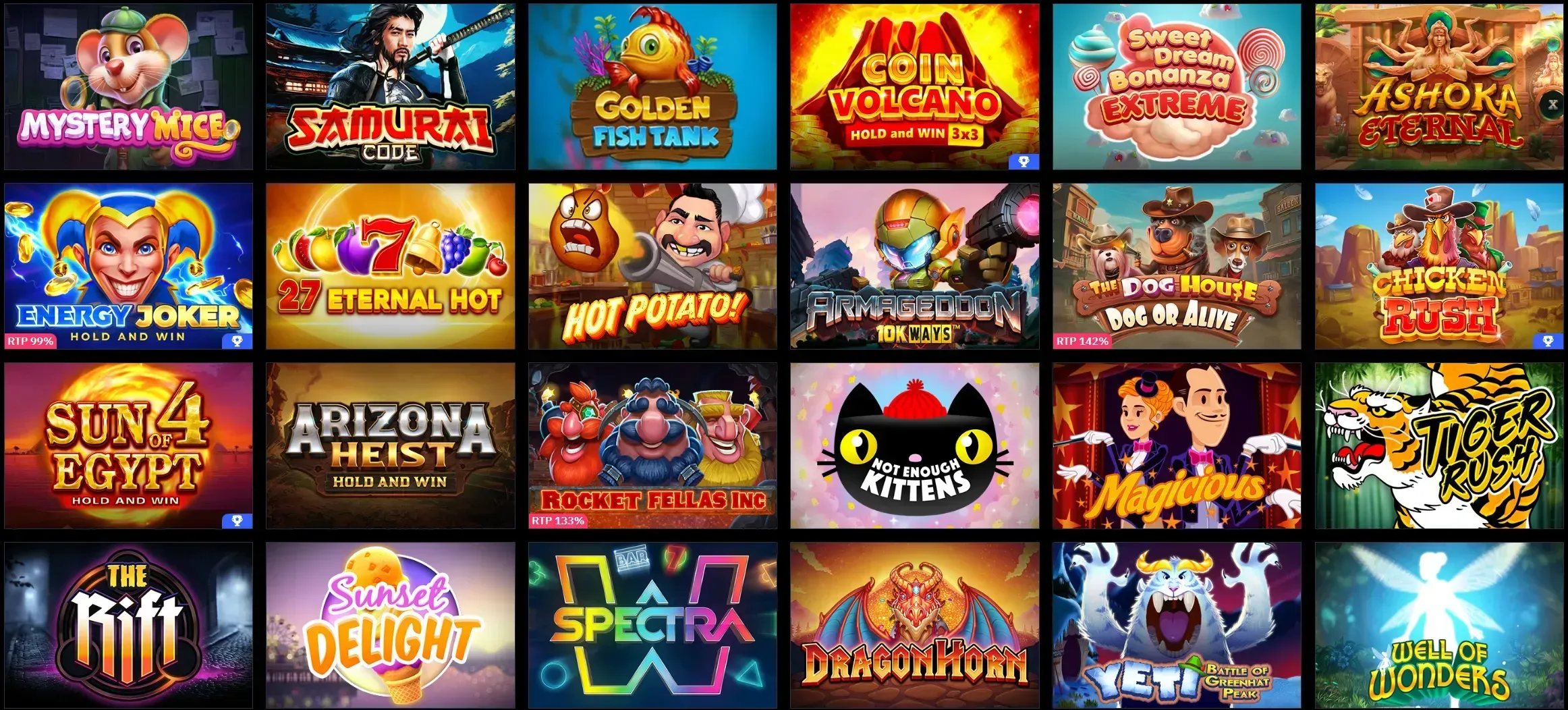 Spintado Casino bonus games