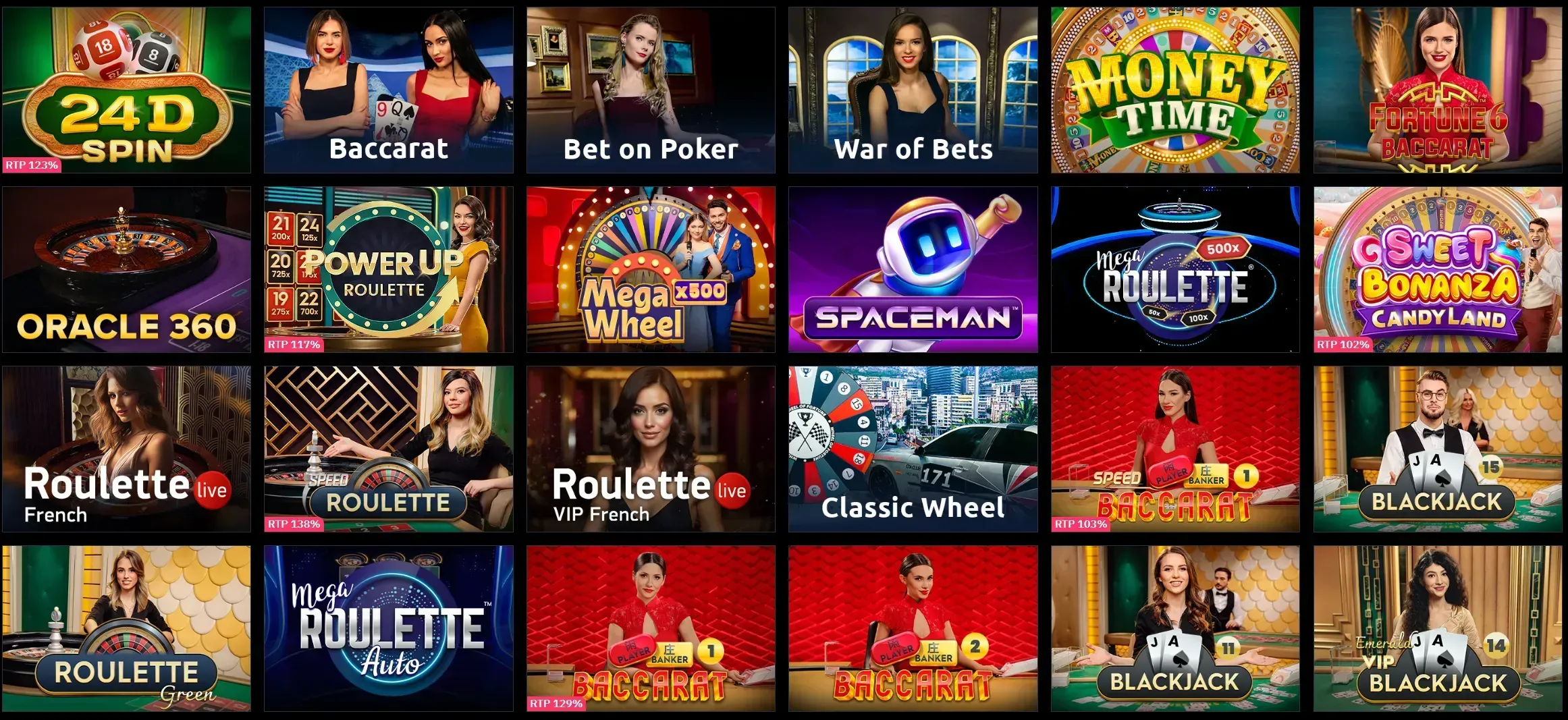 Spintado Casino live casino