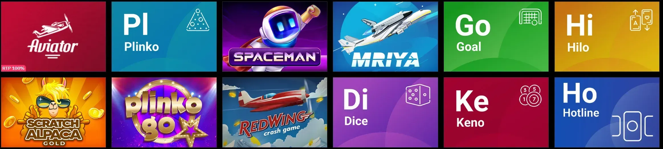 Spintado Casino mini games